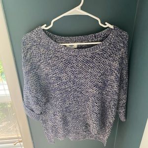 Womens short sleeve over size sweater
